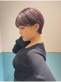 ハンサムショート/丸みショートボブ/20代30代40代50代/顔周り