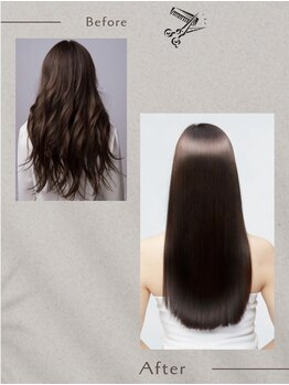 ルーチェ(Luce)の写真/諦めていたダメージ毛に柔らかな艶髪を。自分史上一番の感動ストレート体験をお届け☆