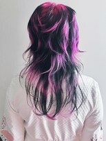 クク 渋谷(QUQU)&nbsp;ローライト　ピンク　ローライト　オフブラック