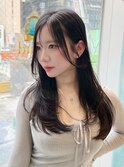20★Shina/髪質改善縮毛矯正オリーブベージュレイヤーカット銀座