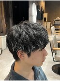 シャドウパーマ [#成田 #MEN'S #メンズサロン #メンズパーマ]
