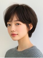 ロディーナ 大口 新子安(rodina) ハッシュカット/グレージュ/デザインカラー/大口新子安白楽鶴見