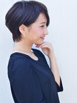 キアラ(Kchiara)&nbsp;ネイビーカラー耳かけ大人ショート・天神・川野直人