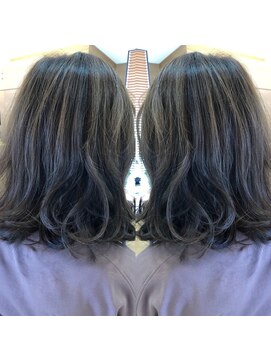 ベルポートヘア(Bellport hair) 透明感ブルーアッシュカラー