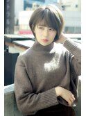 柔らか小顔ショート　ユーレルム新宿　川田