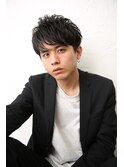 束感刈り上げマッシュ
