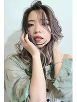 レセ 新松戸deux店(Laissez) ハイライトカラー/ダークラベンダーアッシュ 【レセ新松戸DEUX】