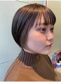 【Color/コロル】ボブ×インナーグレージュ