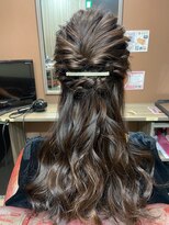 ヘアリゾートエーアイ 高田馬場店(hair resort Ai)&nbsp;結婚式アレンジ
