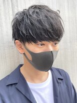 フレイバ 吉祥寺(FLAVA)&nbsp;コンパクトマッシュ　　メンズヘア　韓国　ニュアンスパーマ