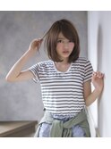 【ROULAND坂本】内巻き小顔ボブ