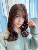 ロンド ロビン 栄(Lond robin)&nbsp;【Lond robin】河野まい　縮毛矯正/ストレート/くすみブルー