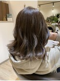 ハイライト◎透明感グレージュ