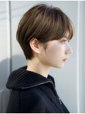 前髪あり耳掛けショート20代30代40代【AIN.表参道】川原大地
