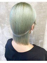 ガルボ ヘアー(garbo hair)&nbsp;#オススメ#人気#ミントカラー#ケアブリーチ#ハイトーン