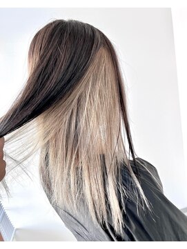 リシェイル(RICHAIR) 縮毛矯正毛×ホワイトベージュ