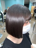 リーホリエ(Lee Horie) Gyo指名限定 地毛風ストレート×ツヤボブ