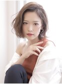 ゆるふわフェミニンシルエットミディ