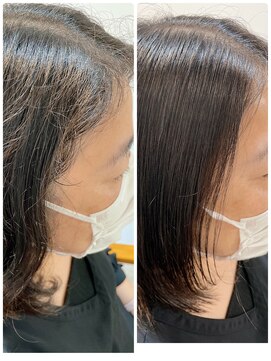 アイリス(Iris) 酸性縮毛矯正でダメージレスのストレートヘアに☆