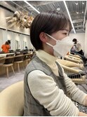 中川陽南子【すっきりまとまる耳掛けショートボブベージュ】浦和