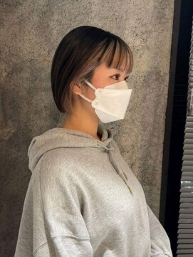 ブロック ジャポン(bloc japon) インナーカラーミニボブ