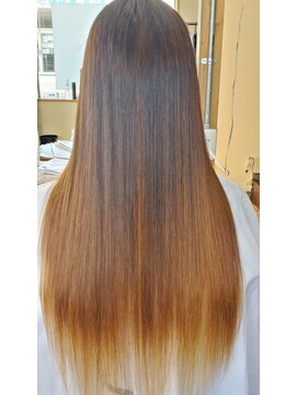 ココペリ シルク縮毛矯正+カット+トリートメント