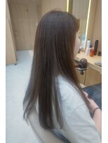 ユニックス イオンモール春日部店(UNIX) インナーカラー　ブラウン×ベージュ　ストレートカット
