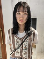 コフィー バイ メルト 吉祥寺(cofy by melt)&nbsp;【中澤彩乃】フルバング顔まわりレイヤーミディアムグレージュ