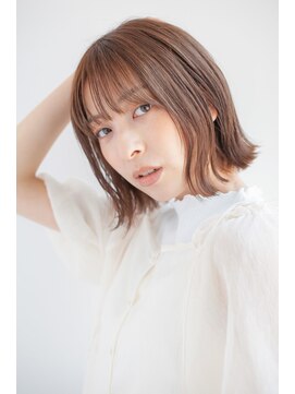 アッシュ 清瀬店(Ash) 20代30代40代『切りっぱなし外ハネボブ』Ash清瀬店