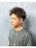 刈り上げスパイキーショート