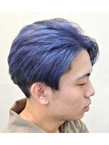 エノモト(ENOMOTO)&nbsp;ニュアンスカラー☆アップバング×ブルーヘア