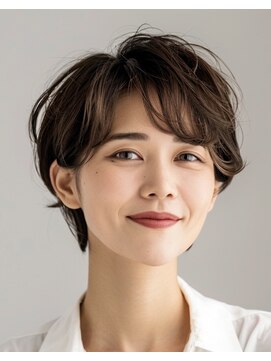 ルシードスタイル アウラ 松戸市五香(LUCIDO STYLE Aura) ショートスタイル【松戸・五香・白髪染め・カラー・髪質改善】