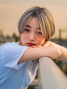 ベンジー 天神店(benji) 大人気ミルクティーショート　2