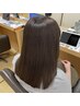 再現性カット+透明感カラー【白髪染めOK】+スムース縮毛矯正 ￥19900