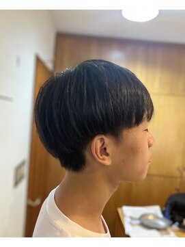 フリースタイル 立川(@.Freestyle) S'グラデ（マッシュ×ツーブロック）