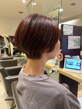 エヌアンドエーコンティ(N&A CONTi) 大人の美シルエットハンサムショート 大人ショート×秋カラー