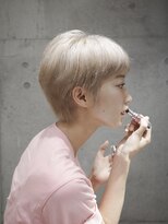 ティール 代々木上原(Teal)&nbsp;ホワイトブロンド＋コンパクトショート