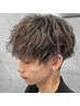 メンズカット＋クリームパーマ