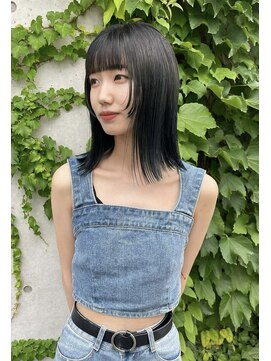 ローウェ 中目黒(Louwe) 中目黒/ショート/ナチュラル/カラー/韓国/髪質改善._.