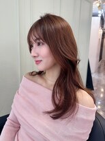 マインバイアフロートギンザ(MYNE by AFLOAT GINZA)&nbsp;流れるお顔周り／ココアブラウン