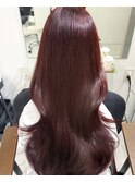ブリーチなしダブルカラーチェリーレッド