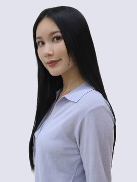 アース 三木店(HAIR & MAKE EARTH) 20代30代40代髪質改善トリートメントブルーブラック透け感