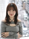 レイヤーカット／ナチュラル／モテ髪/銀座/ロングレイヤー