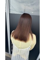 スリーク バイ ロイ 宇治店(sleek by roy) 髪質改善で傷ませない透明感カラー。