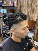 スパイラルパーマスタイル