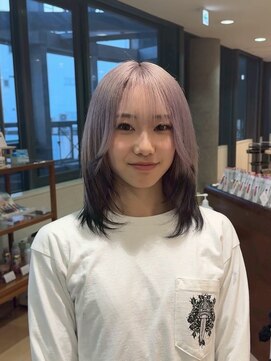 アウラ(AURA) グレージュカラー透明感カラーオリーブカラー