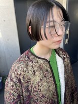 20代30代ハンサムショート◎ミニボブ×前上がりフレンチボブ