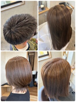 ツムギ(TUMUGI)の写真/お客様のお悩みに合わせたアプローチの仕方をご提案◎染めるサイクルを伸ばし白髪に対するストレスを軽減！