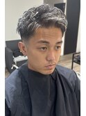 ツイストピンパーマ×ラフメッシュ/ハイライト、ツイストパーマ