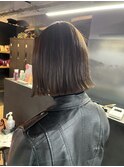 【札幌円山】ミニボブ/ナチュラル/ブラウン